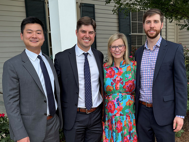 Group photo of 2025 UMMC Opthalmology residency program graduates